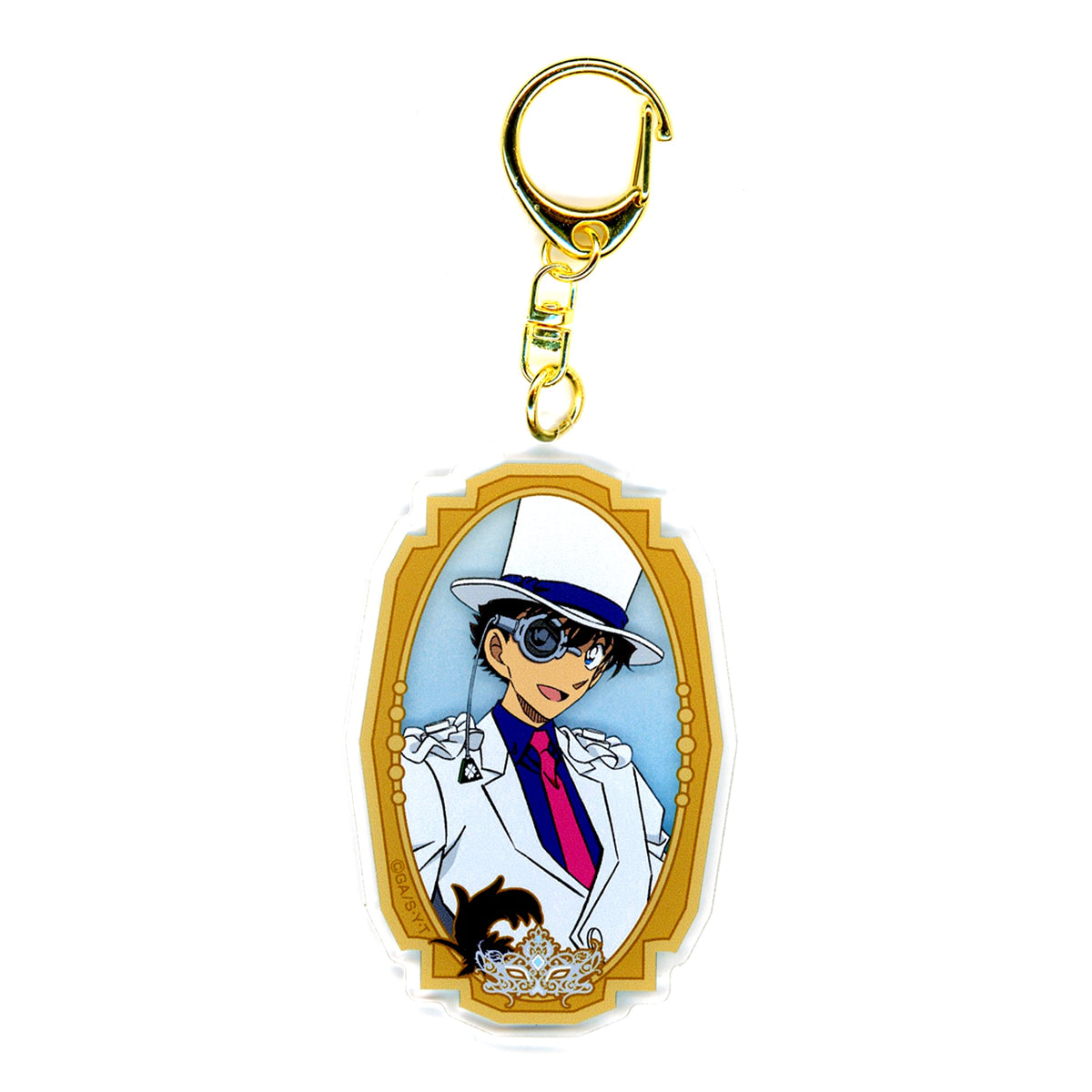 Kaito Kid Detective Conan Hotel New Otani SUPER SWEETS BUFFET Acrylic Keychain [USED]