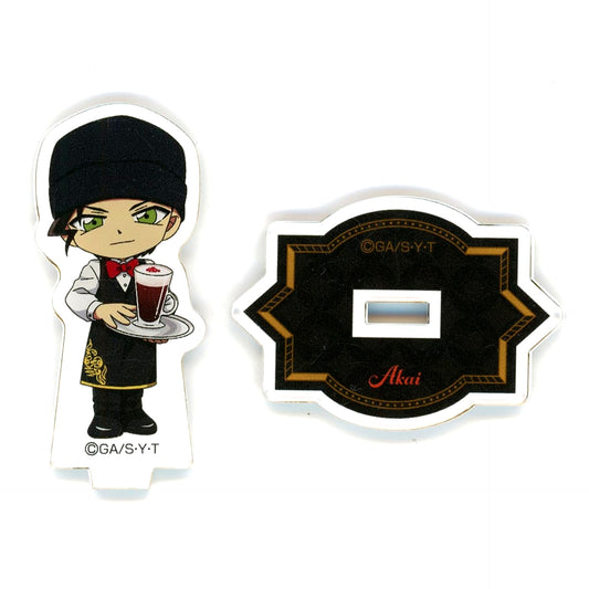 Shuichi Akai B Detective Conan x Hotel New Otani SUPER SWEETS BUFFET Mini Acrylic Stand [USED]
