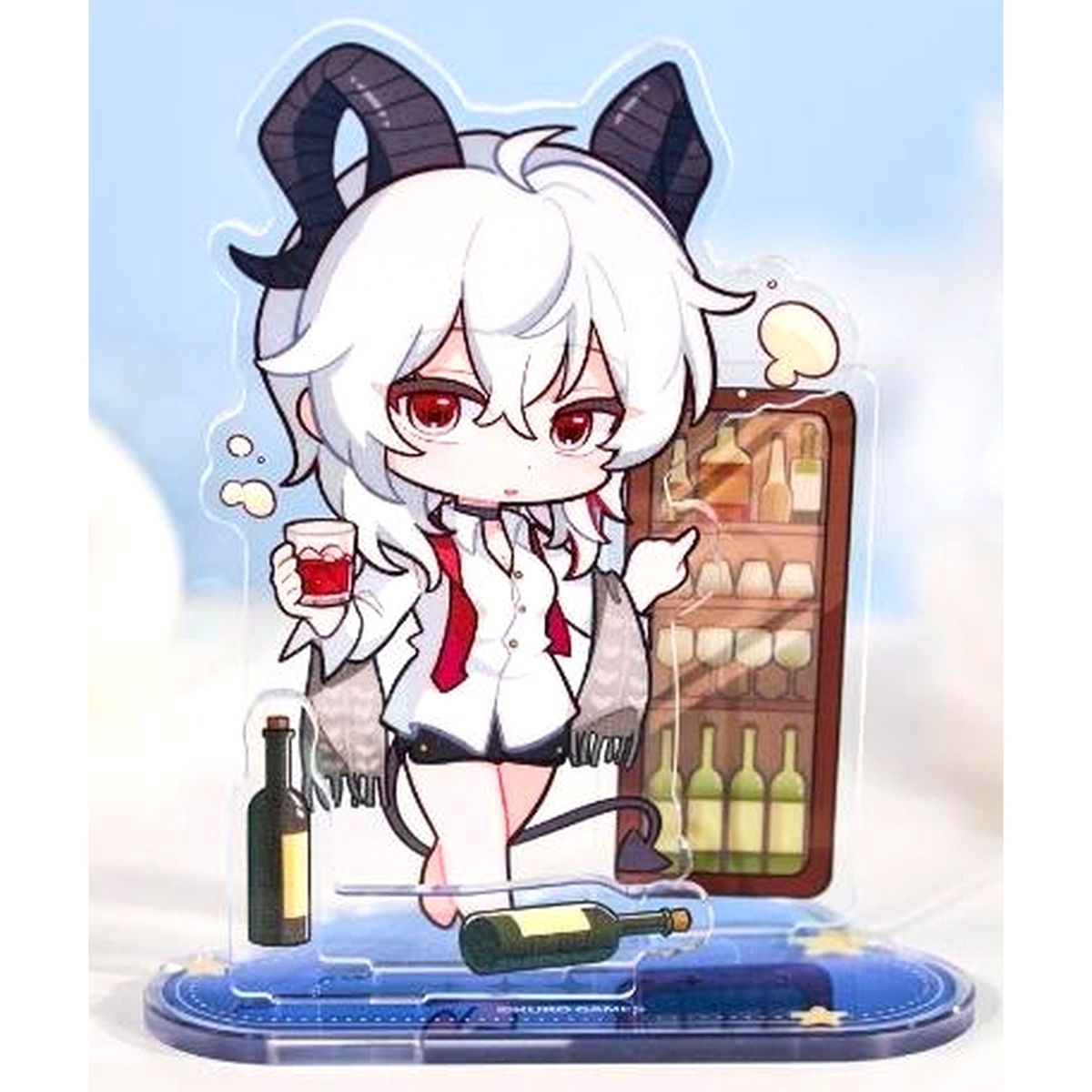 Zani Sleep Song Series Chibi Character Acrylic Stand Yogoods x Wuthering Waves [USED]
