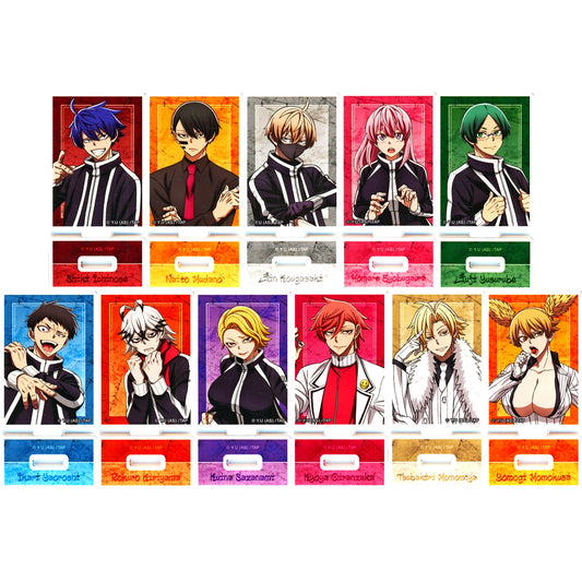 Set of 11 Tougen Anki Trading Acrylic Stand [USED]