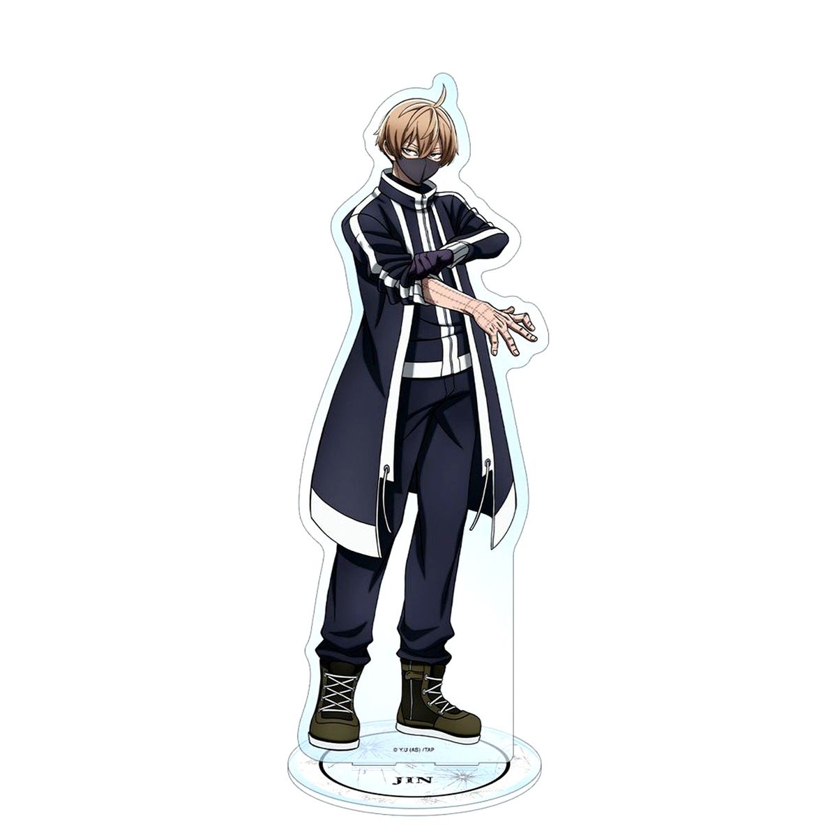 Jin Kougasaki Extra Large Acrylic Stand Togen Anki: Dark Demon of Paradise [USED]