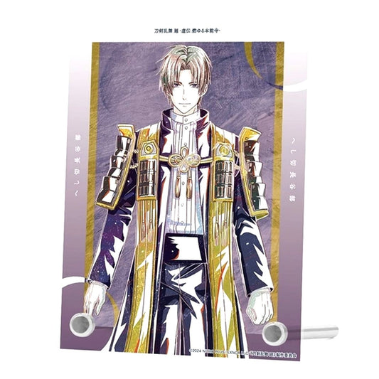 Heshikiri Hasebe Touken Ranbu Kai Kyoden Ani-Art Round 3 A6 Acrylic Panel [USED]