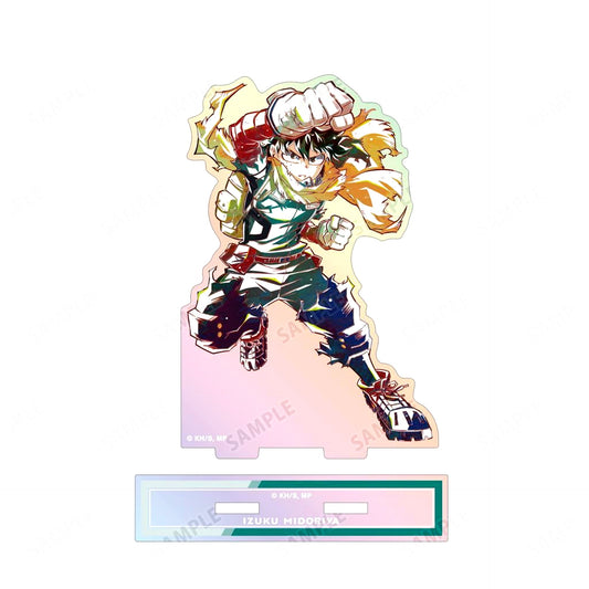 Izuku Midoriya My Hero Academia Ani-Art Part 8 Aurora Acrylic Stand Ver.A [USED]