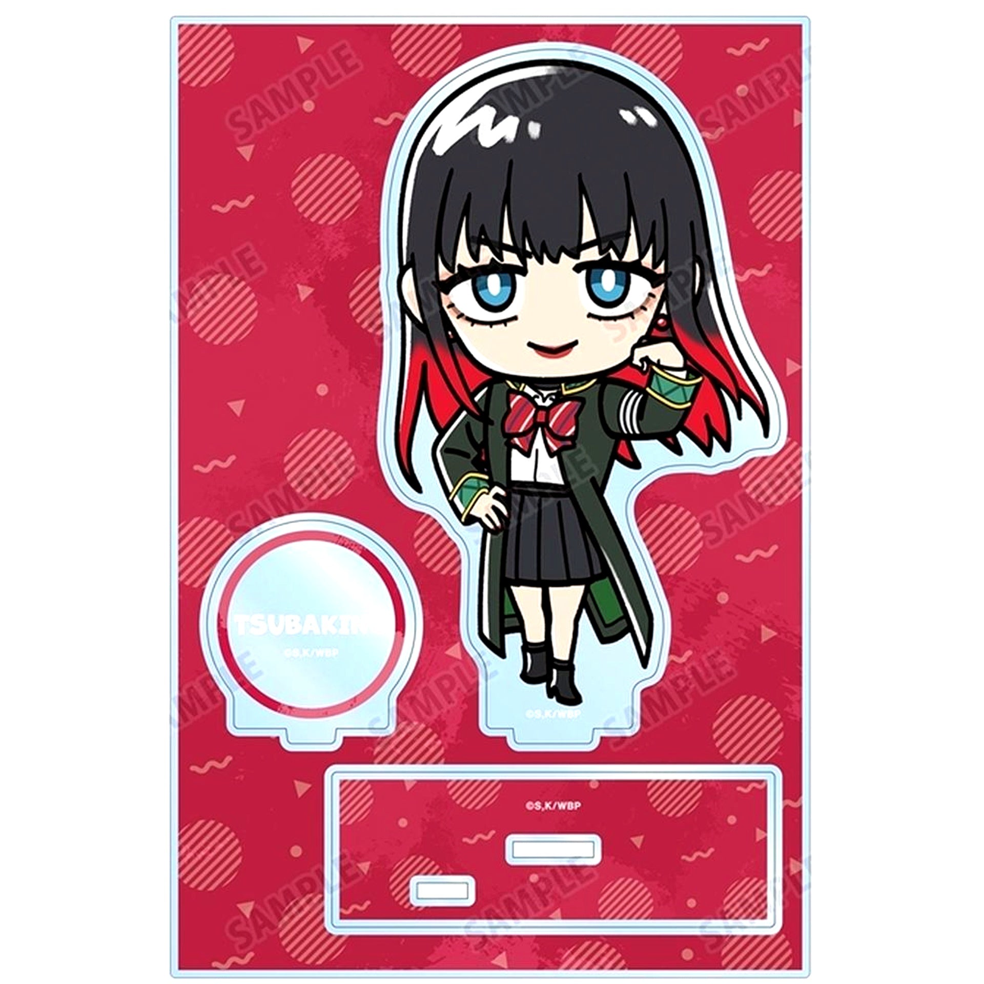 Tasuku Tsubakino Chibi Character WIND BREAKER BIG Acrylic Stand with Parts [USED]