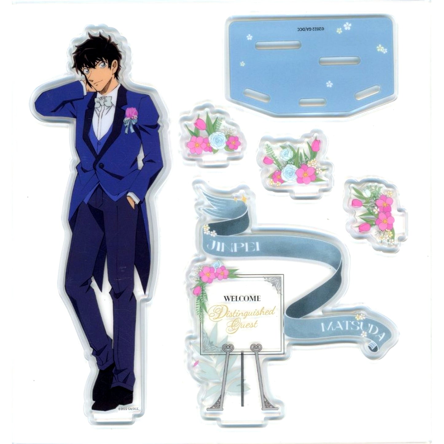 Jinpei Matsuda Wedding Acrylic Stand Detective Conan The Bride of Halloween China Limited [USED]
