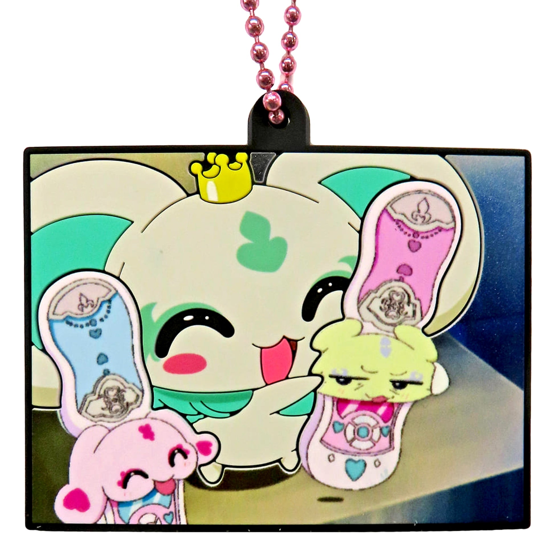 Pretty Cure Mepple Mipple Pollun Ichiban Kuji Forever Hearts! Memorable Scene Rubber Charm Prize H [USED]