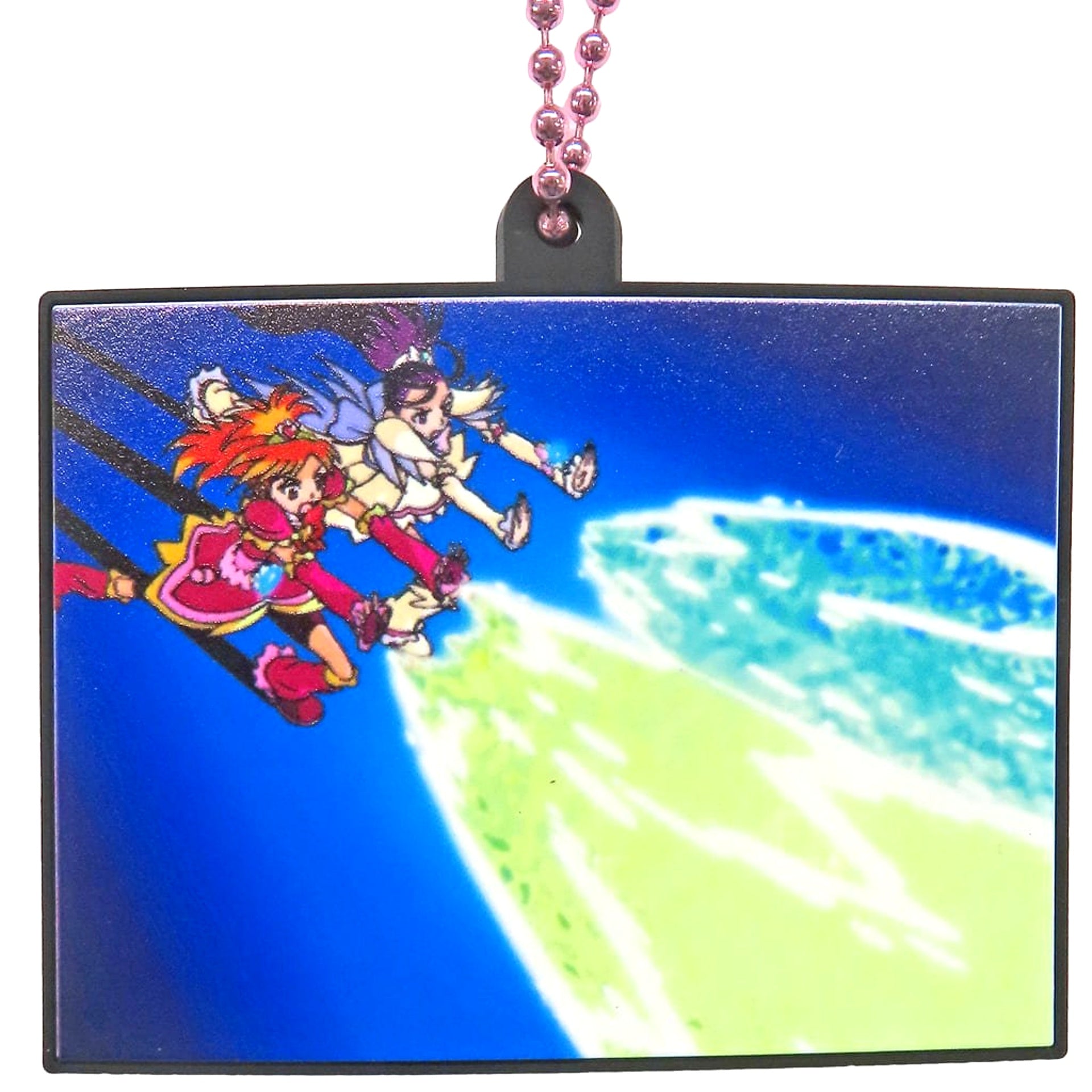 Pretty Cure Cure Bloom Cure Egret Ichiban Kuji Forever Hearts! Memorable Scene Rubber Charm Prize H [USED]