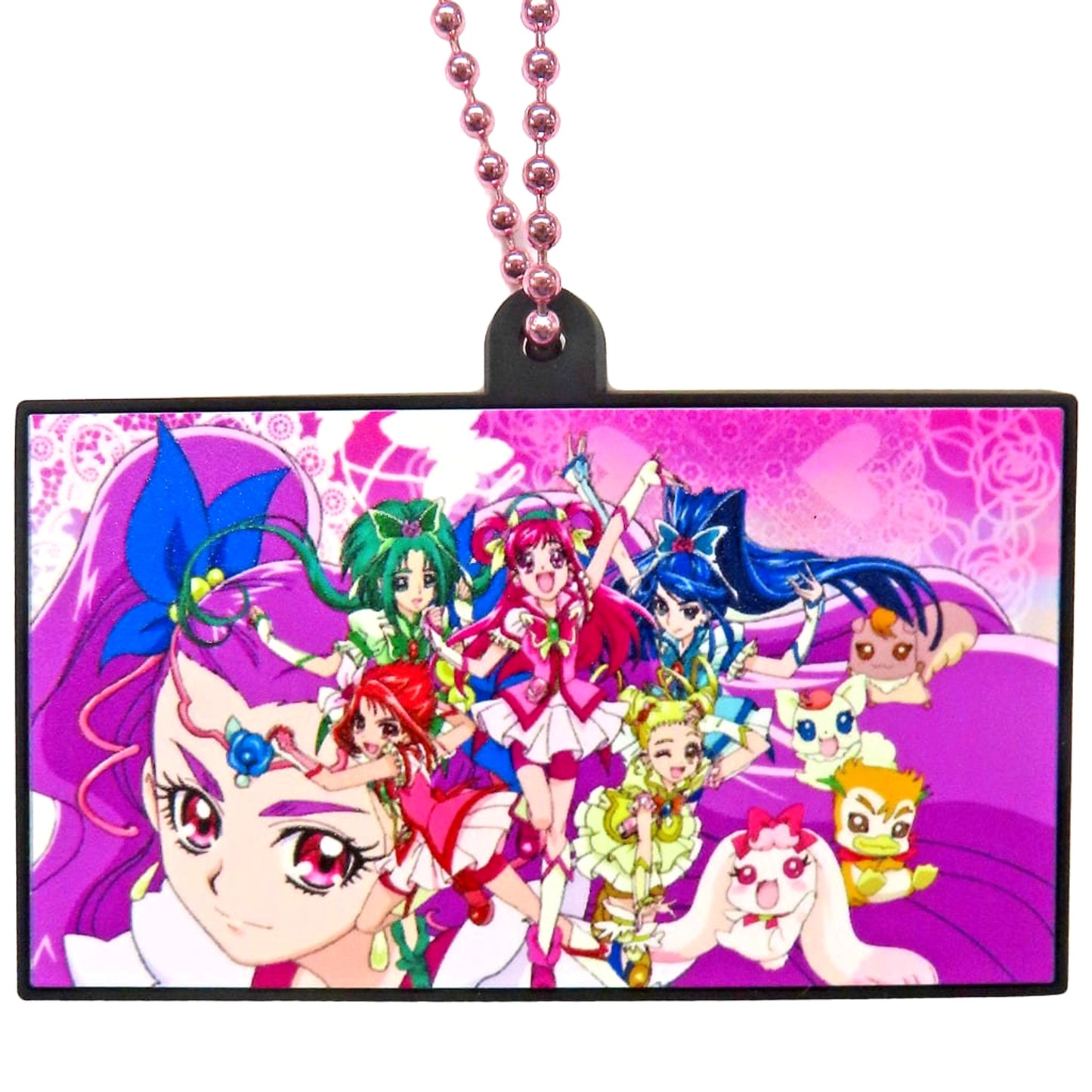 Pretty Cure Cure Dream & Others Yes! Precure 5 GoGo! Ichiban Kuji Forever Hearts! Memorable Scene Rubber Charm Prize H [USED]