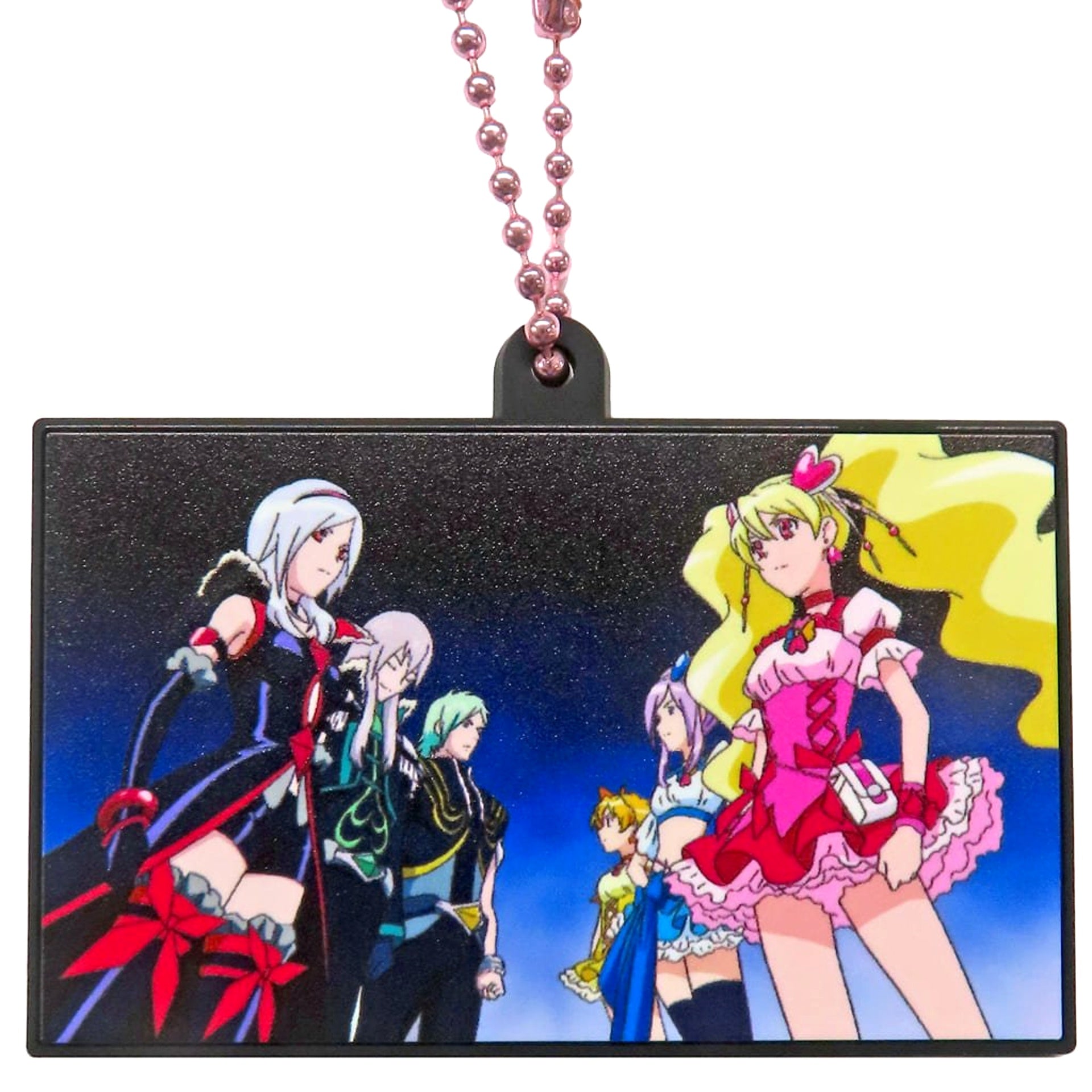 Pretty Cure Cure Peach & Others Fresh Precure! Ichiban Kuji Forever Hearts! Memorable Scene Rubber Charm Prize H [USED]