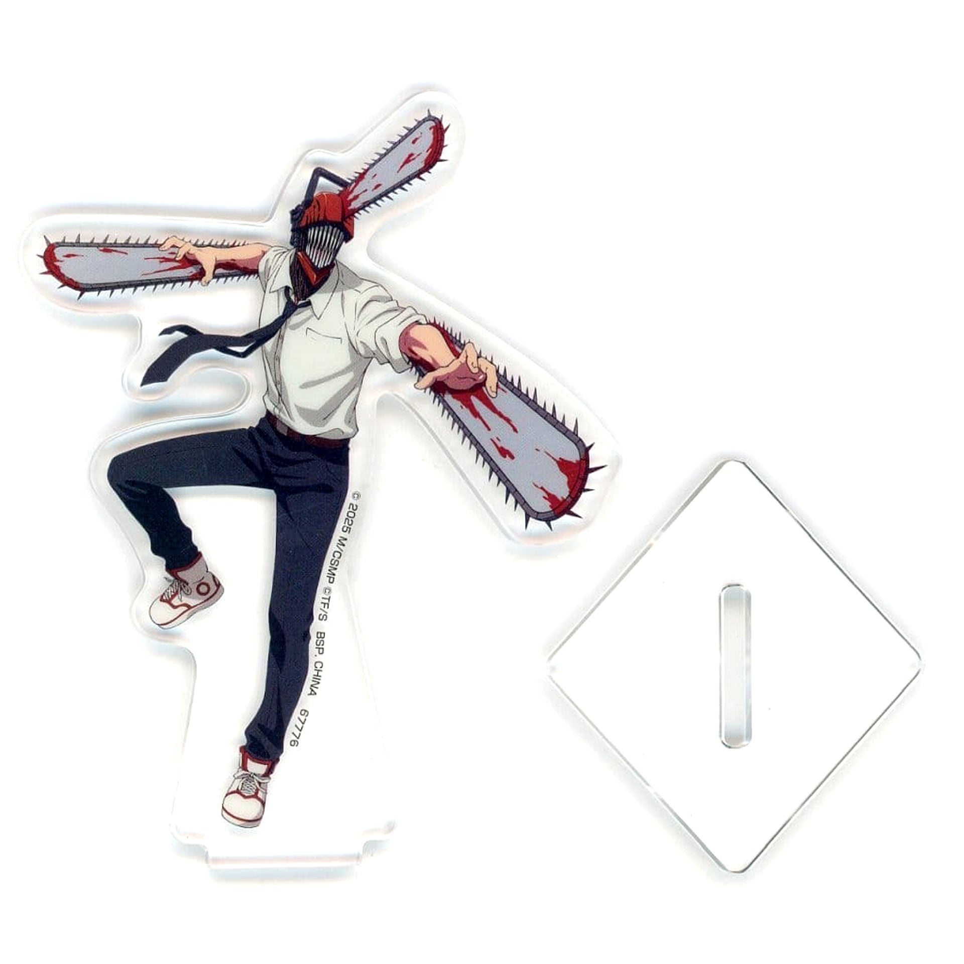 Chainsaw Man the Movie: Reze Arc Chainsaw Man One Leg Raised Ichiban Kuji Acrylic Stand Prize G [USED]