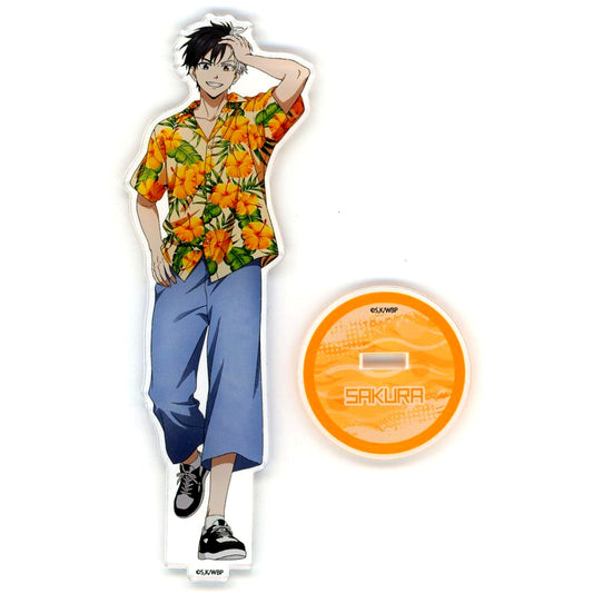 Haruka Sakura Acrylic Stand WIND BREAKER x NATSLIVE CAFE Winbre Festival [USED]