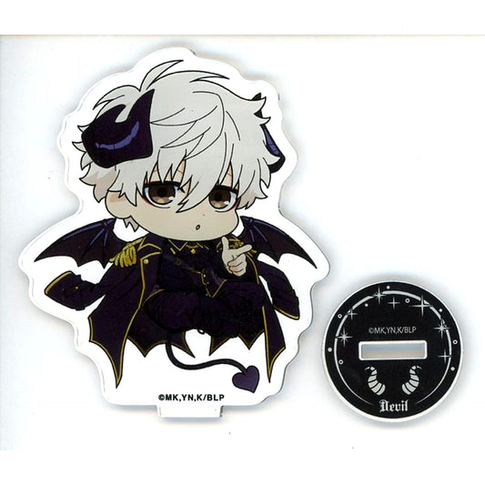 Seishiro Nagi Blue Lock Mini Character Acrylic Stand Angel & Devil Devil [USED]