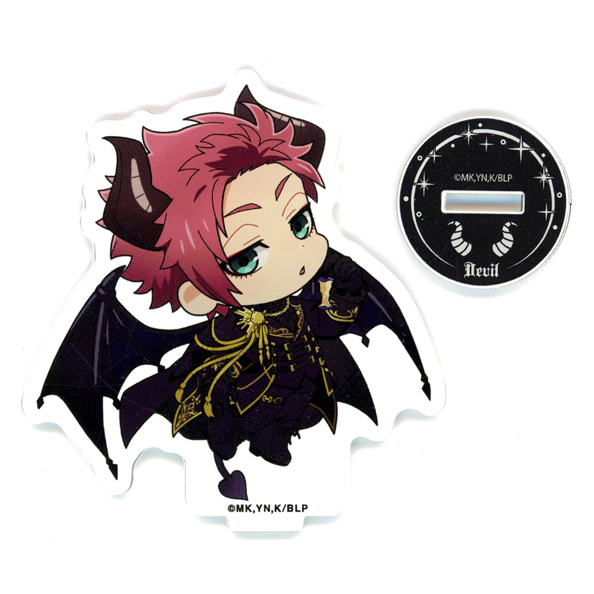 Sae Itoshi Blue Lock Mini Character Acrylic Stand Angel & Devil Devil [USED]