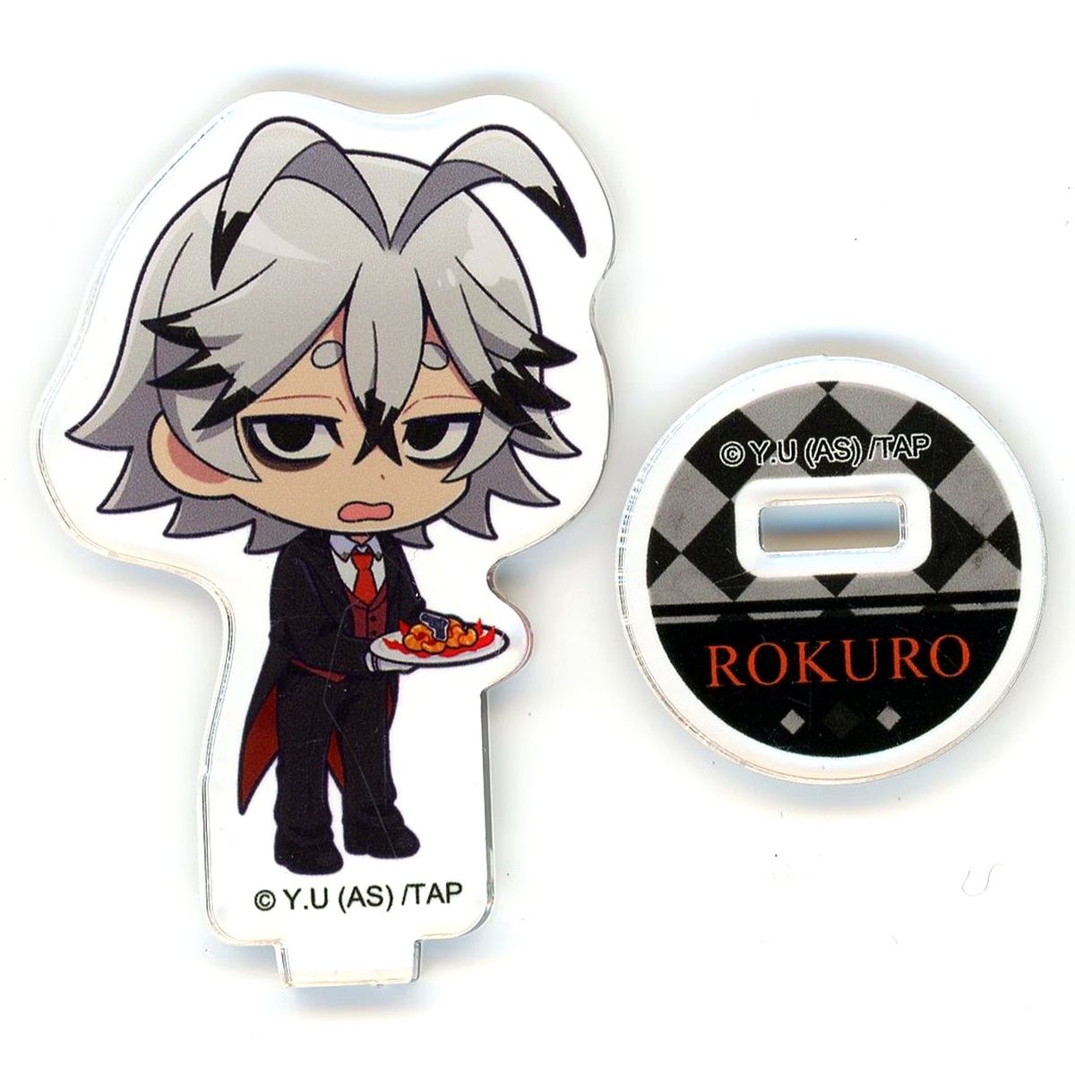 Rokuro Kiriyama Togen Anki: Dark Demon of Paradise x SWEETS PARADISE Trading Acrylic Stand [USED]
