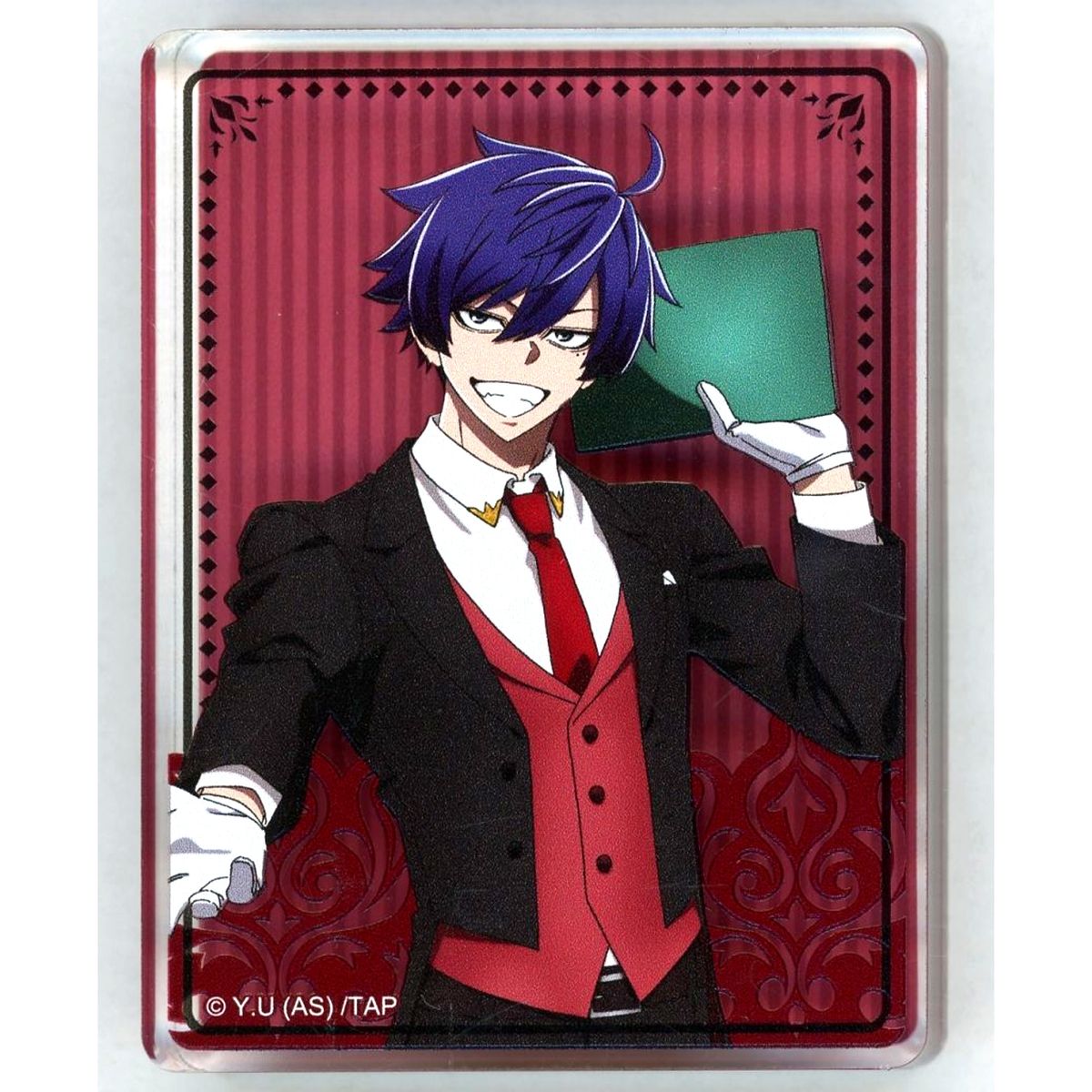 Shiki Ichinose Acrylic Block Togen Anki: Dark Demon of Paradise x SWEETS PARADISE [USED]
