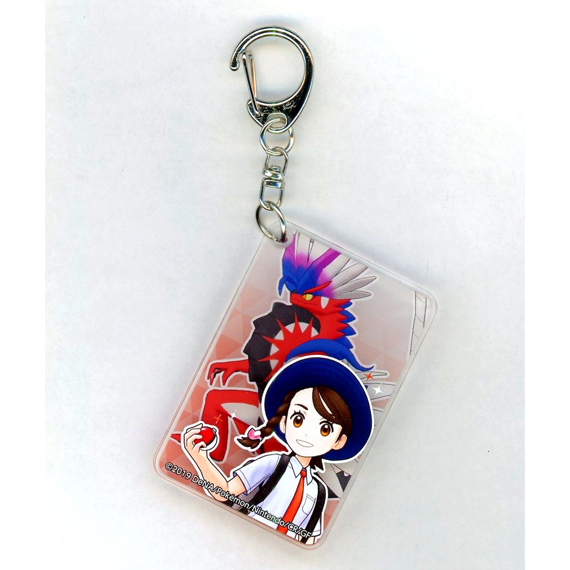 Juliana & Koraidon Pokemon Masters EX Acrylic Keychain Karaoke Manekineko [USED]