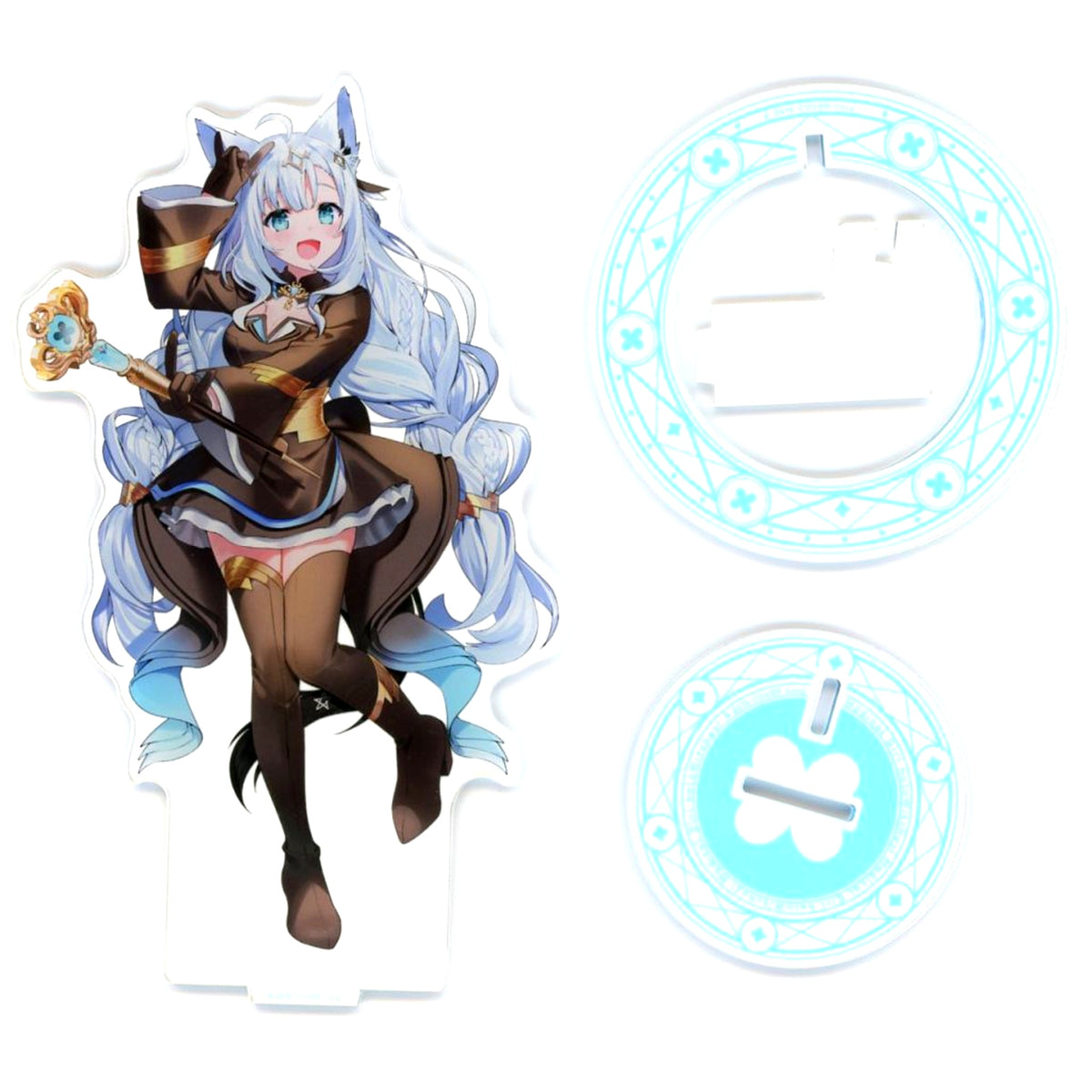 Shirakami Fubuki Magical Girl Fubuki Acrylic Stand Virtual YouTuber Hololive Magical Girl HoloWitches New Member Joining Goods [USED]