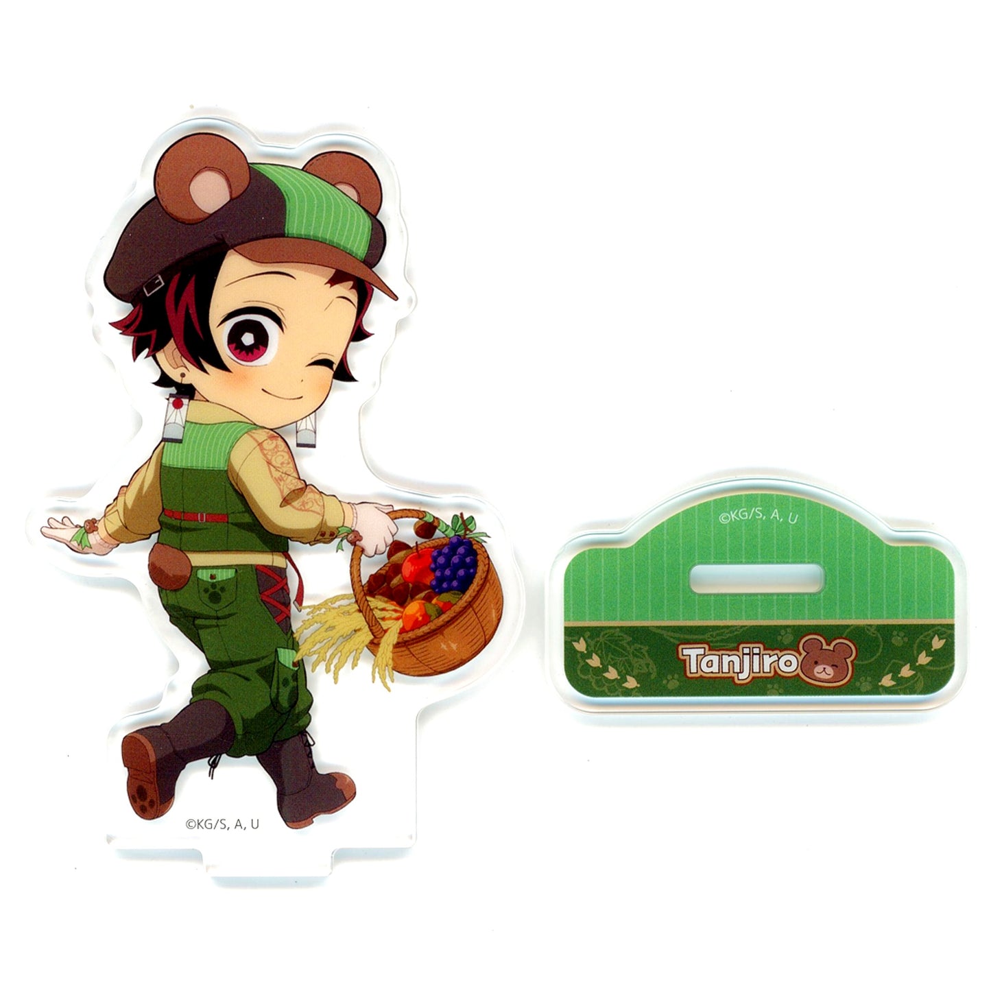 Tanjiro Kamado Demon Slayer: Kimetsu no Yaiba x ufotable Cafe x Machi Asobi CAFE Fruitful Autumn Festival 2025 Random Acrylic Stand A [USED]