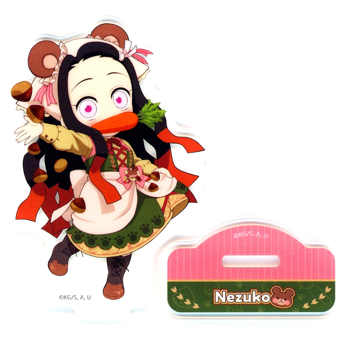 Nezuko Kamado Demon Slayer: Kimetsu no Yaiba x ufotable Cafe Machi Asobi CAFE Autumn Harvest Festival 2025 Random Acrylic Stand A [USED]