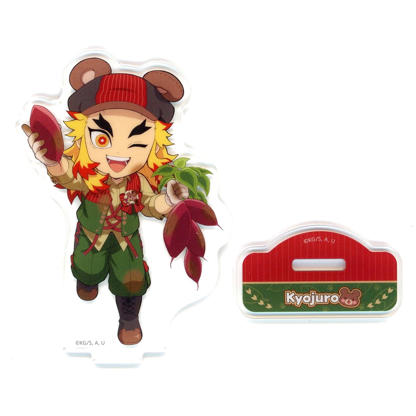 Kyojuro Rengoku Demon Slayer: Kimetsu no Yaiba x ufotable Cafe x Machi Asobi CAFE Harvest Autumn Festival 2025 Random Acrylic Stand A [USED]