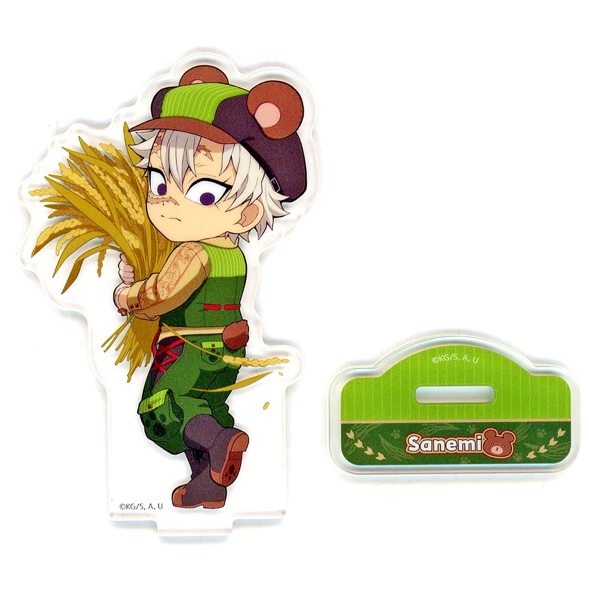 Sanemi Shinazugawa Demon Slayer: Kimetsu no Yaiba x ufotable Cafe x Machi Asobi CAFE Harvest Autumn Festival 2025 Random Acrylic Stand A [USED]