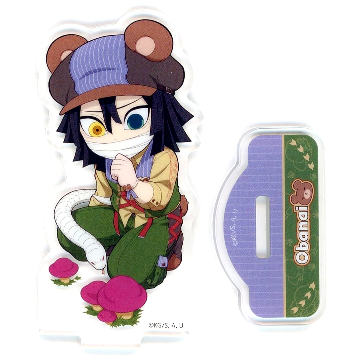 Obanai Iguro Demon Slayer: Kimetsu no Yaiba x ufotable Cafe x Machi Asobi CAFE Harvest Autumn Festival 2025 Random Acrylic Stand A [USED]