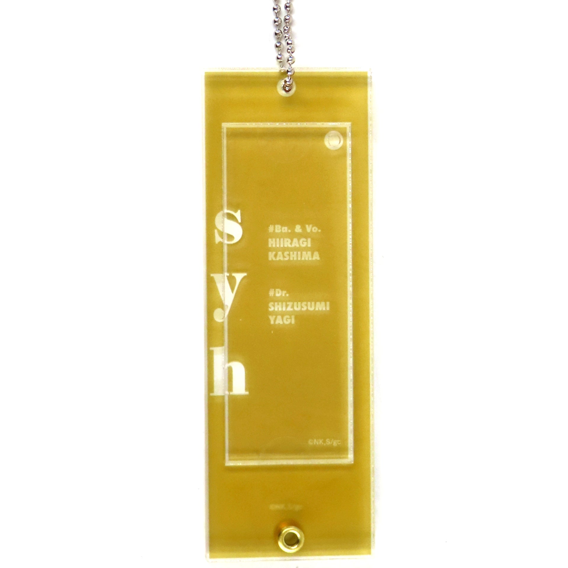 syh Given Custom Acrylic Keychain given exhibition [USED]