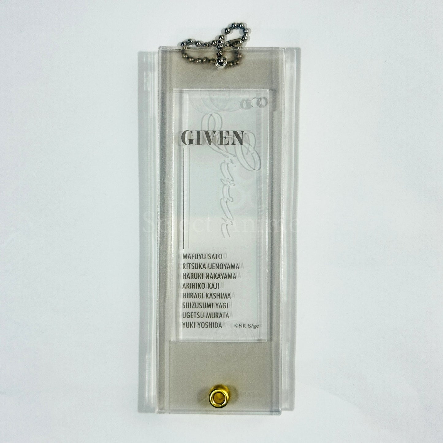 Given Given Exhibition Custom Acrylic Keychain [USED]