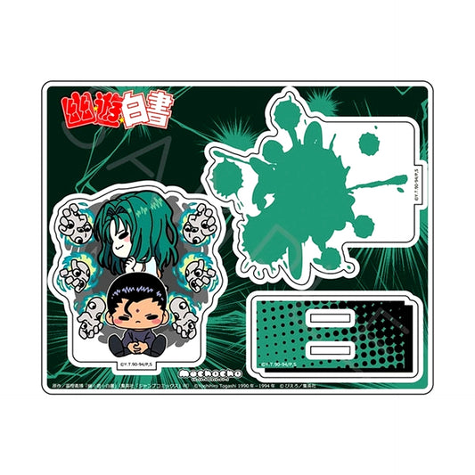 Itsuki & Shinobu Sensui MH. Yu Yu Hakusho Acrylic Stand [USED]