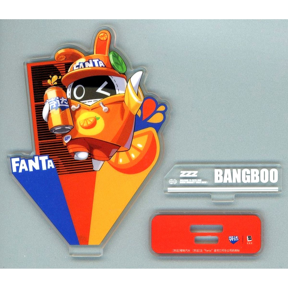 Bangboo Zenless Zone Zero x Fanta Acrylic Stand China Exclusive [USED]