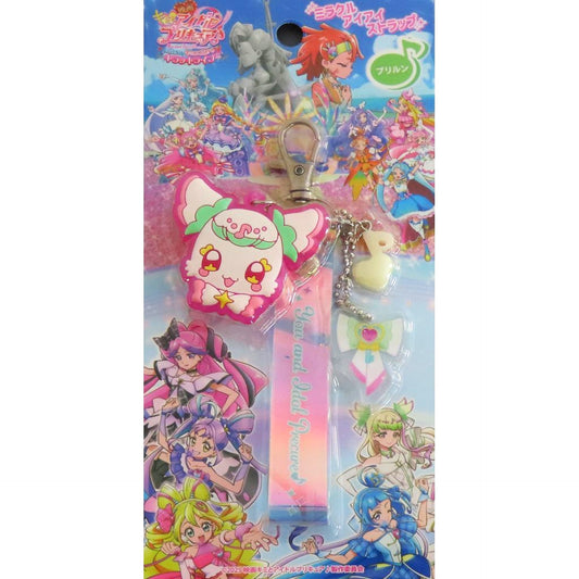 Purirun Kimi to Idol Precure Movie: Omatase! Kimi ni Todokeru Kirakki Live! Miracle Aiai Strap Theater Goods [USED]