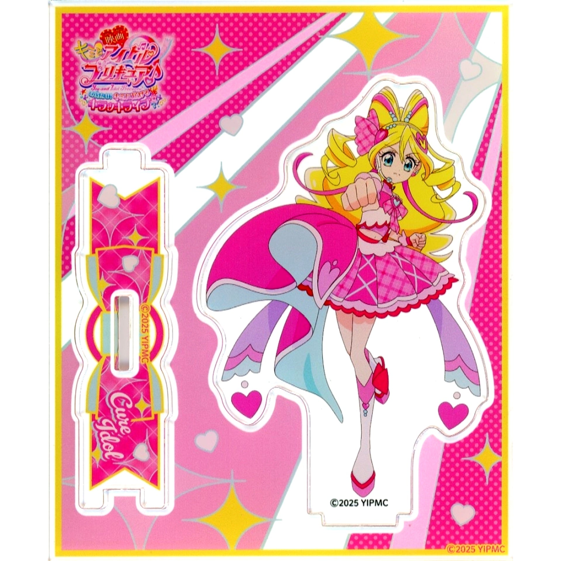 Cure Idol Movie Kimi to Idol Precure Omatase! Kimi ni Todokeru Kirakki Live! Theater Goods Connecting Acrylic Stand [USED]