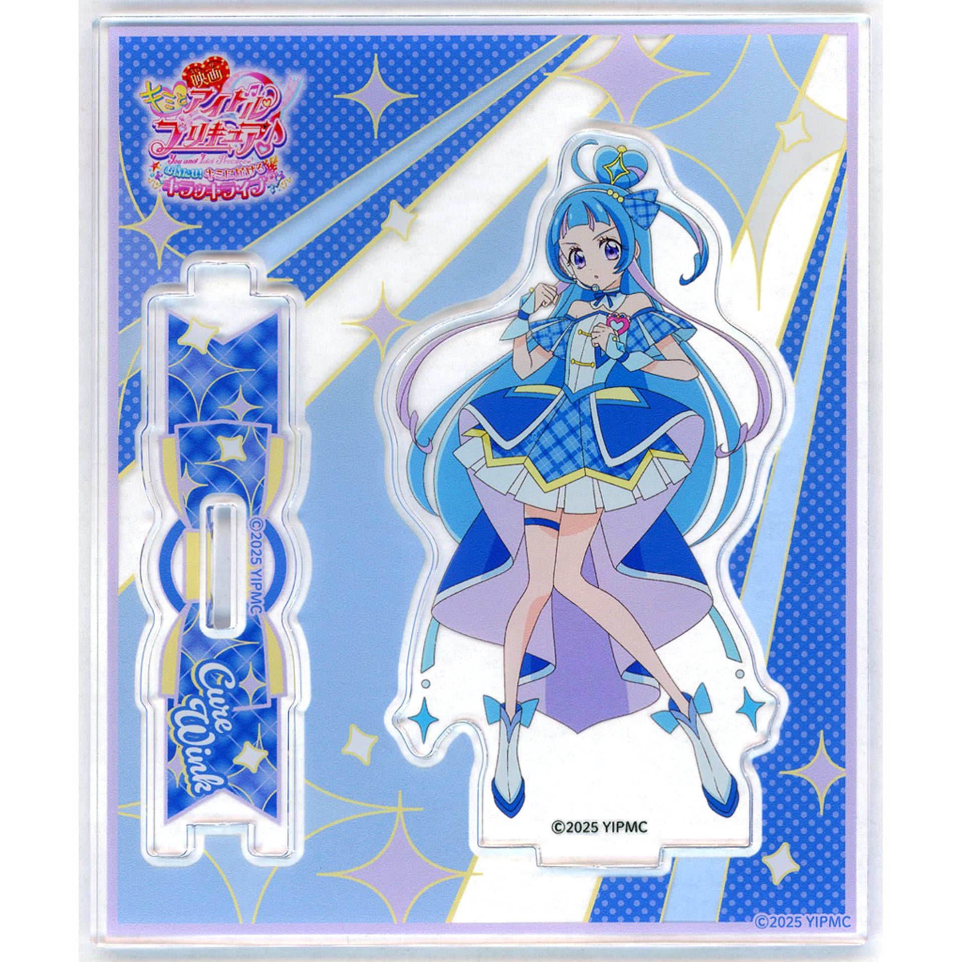 Cure Wink Movie Kimi to Idol Precure Omatase! Kimi ni Todokeru Kirakki Live! Theater Goods Connecting Acrylic Stand [USED]