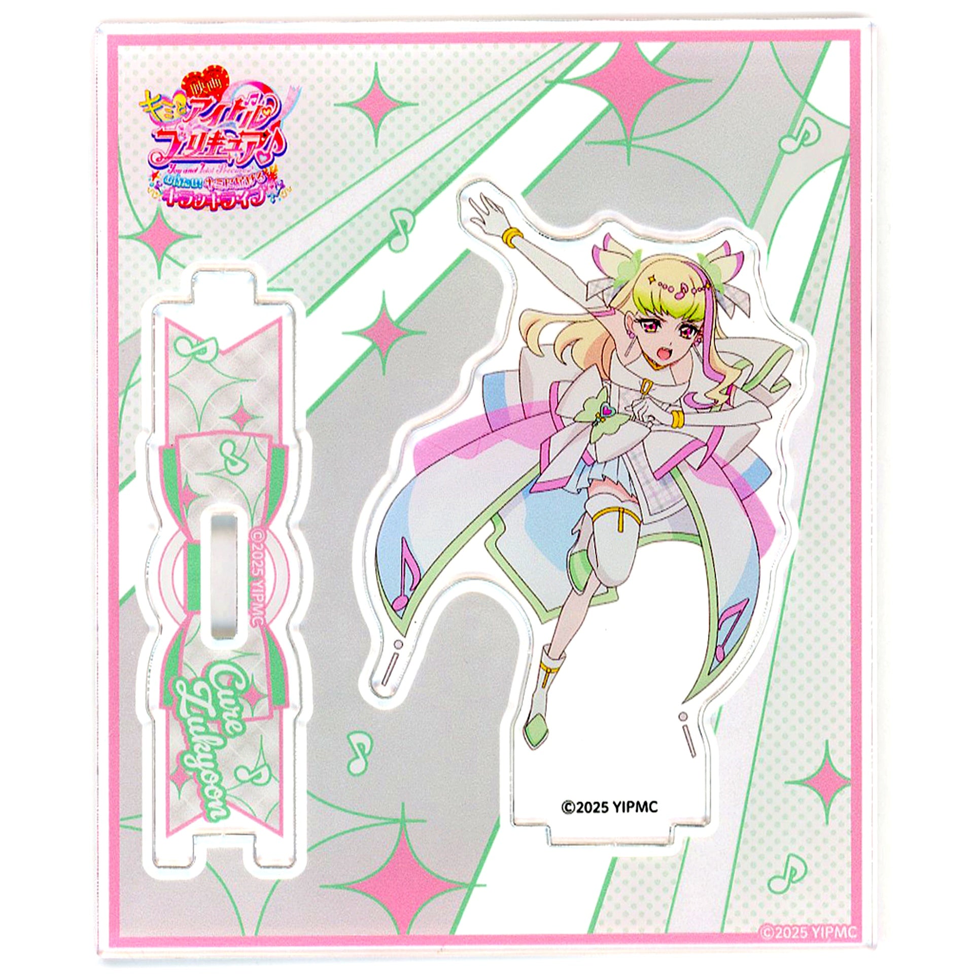 Cure Zukyun Movie Kimi to Idol Precure Omatase! Kimi ni Todokeru Kirakki Live! Theater Goods Connecting Acrylic Stand [USED]