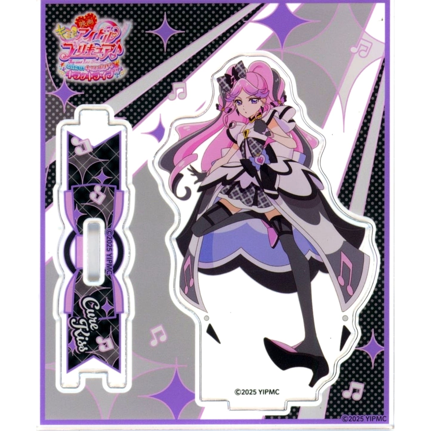 Cure Kiss Movie Kimi to Idol Precure Omatase! Kimi ni Todokeru Kirakki Live! Theater Goods Connecting Acrylic Stand [USED]