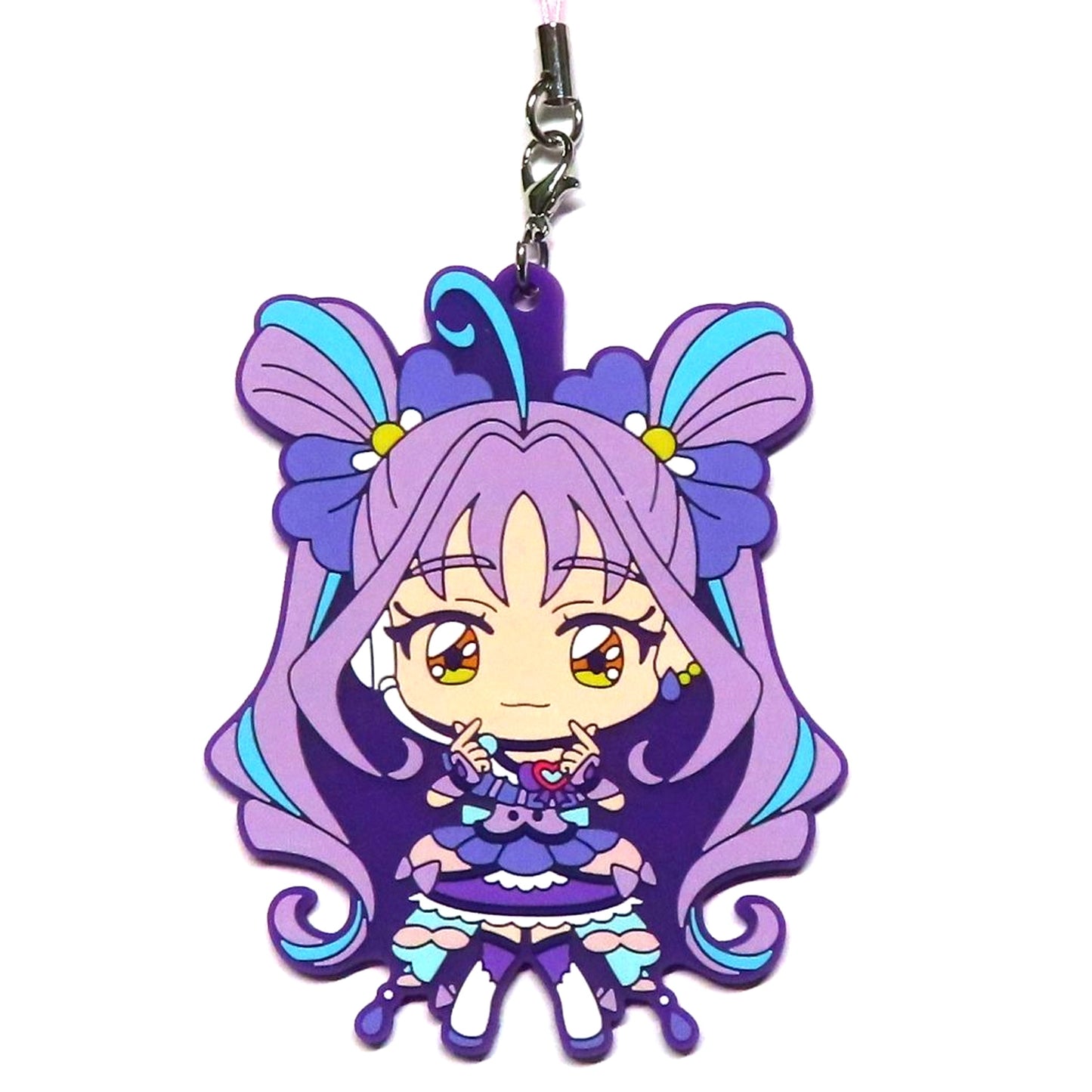 Cure Kyun Kyun Rubber Strap Movie Kimi to Idol Precure! Theater Goods [USED]
