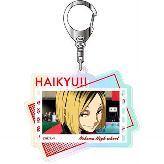 Kenma Kozume A Aurora Acrylic Keychain Movie Haikyu!! Battle at the Garbage Dump Nekoma High School BOX [USED]