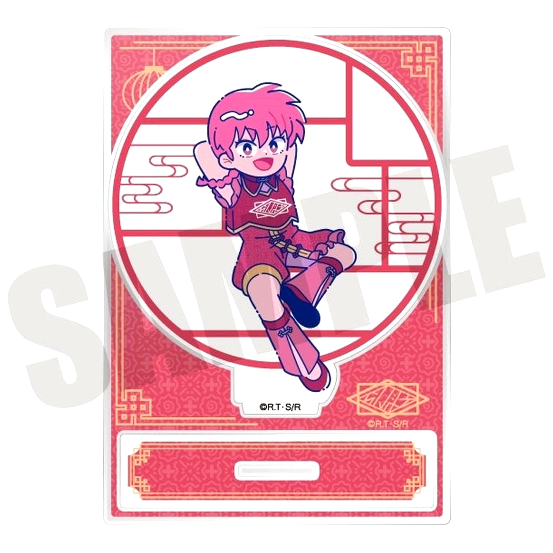 Ranma Saotome Female B. TV Anime Ranma 1/2 New Retro Vol. 2 Acrylic Stand [USED]