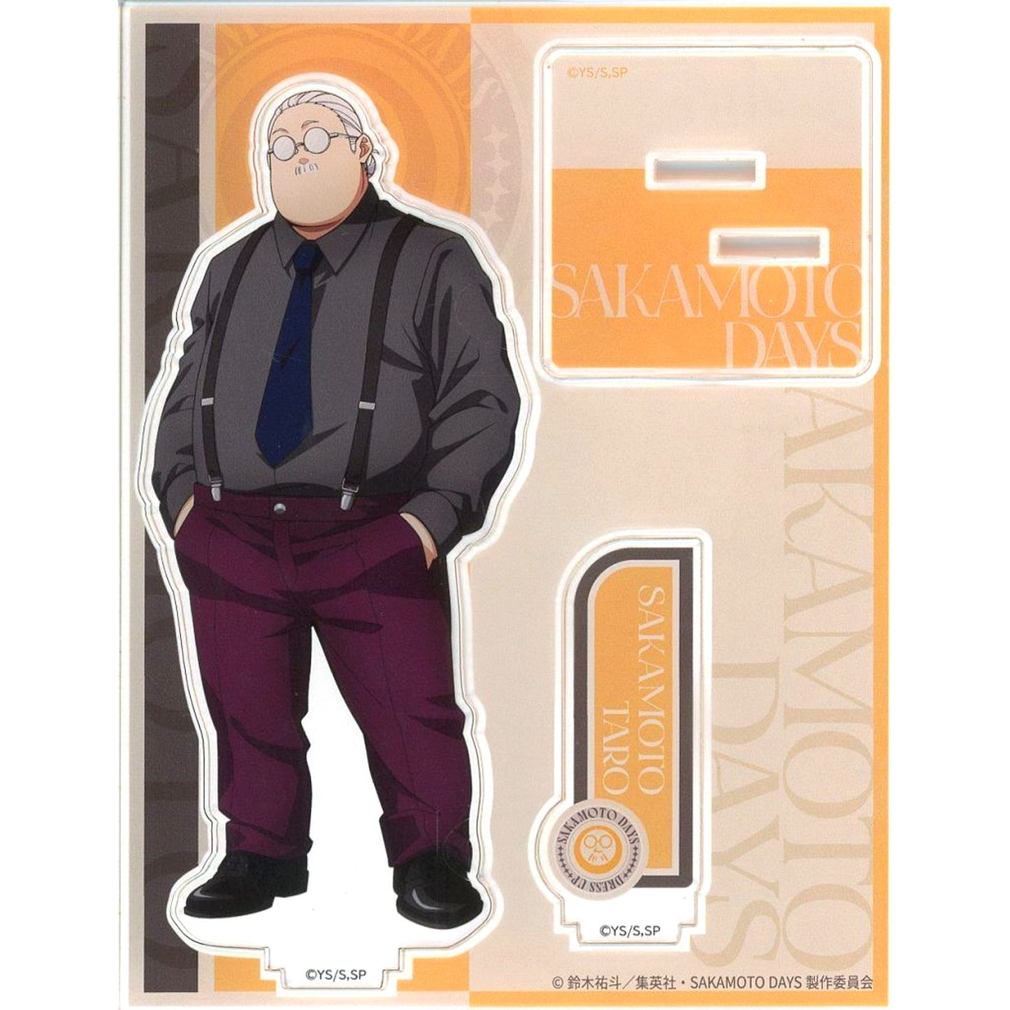 Taro Sakamoto Big Acrylic Stand Dress up Ver. Sakamoto Days [USED]