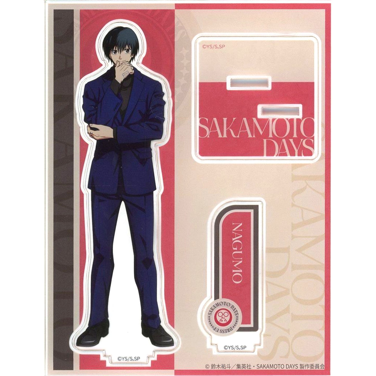 Nagumo Sakamoto Days Dress up Ver. BIG Acrylic Stand [USED]