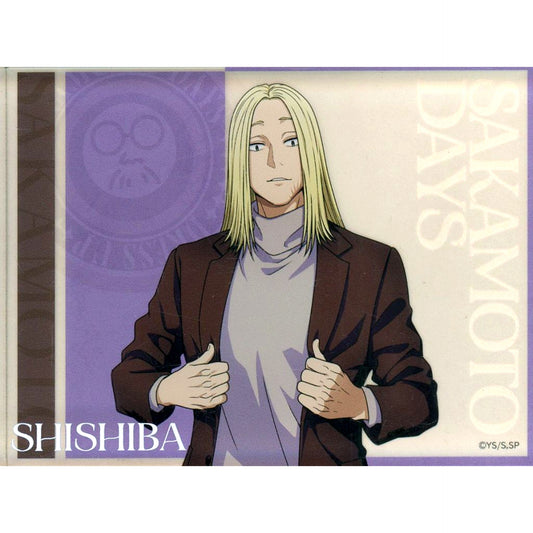 Shishiba Acrylic Block Dress up Ver. Sakamoto Days [USED]