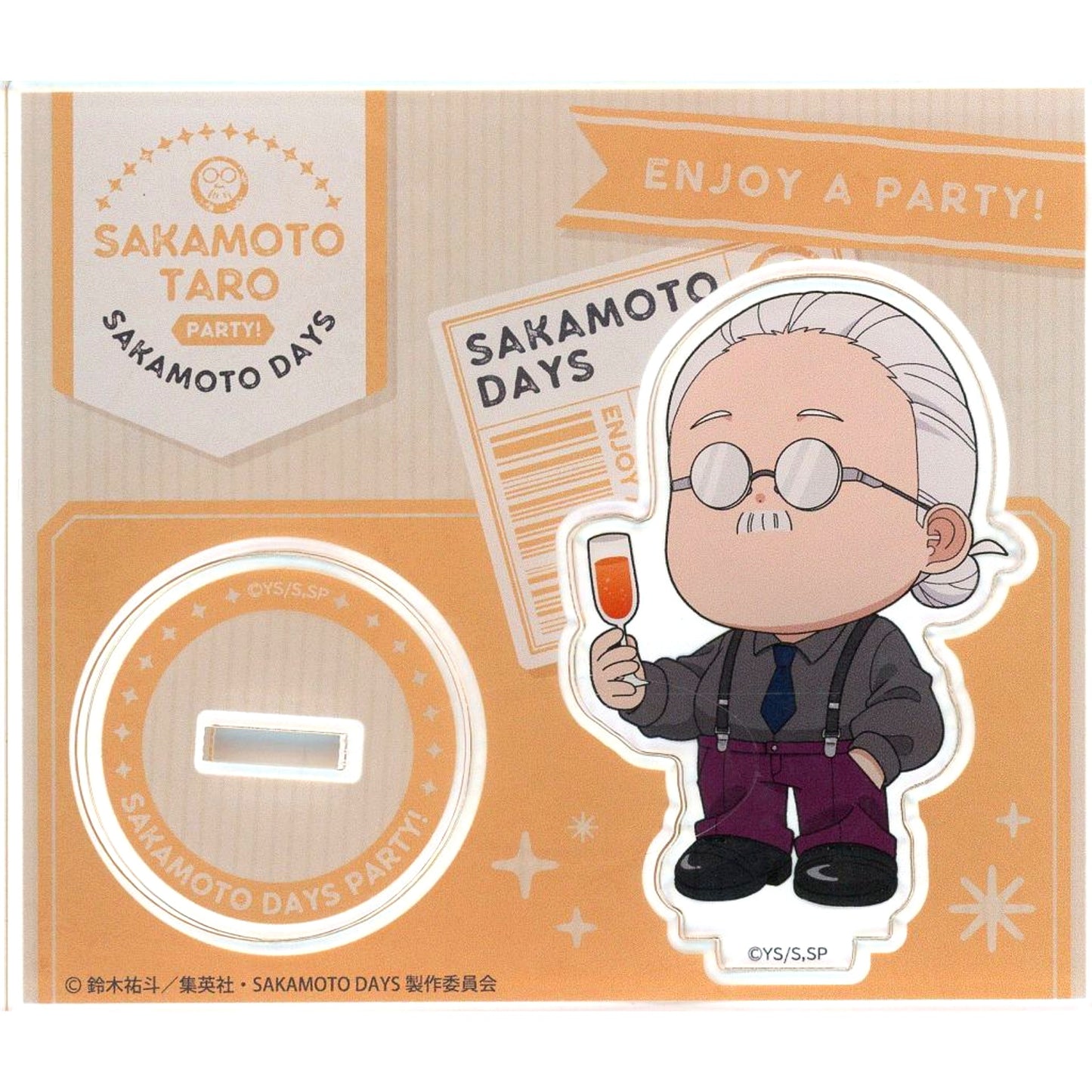 Taro Sakamoto Acrylic Stand PARTY Ver. Sakamoto Days [USED]