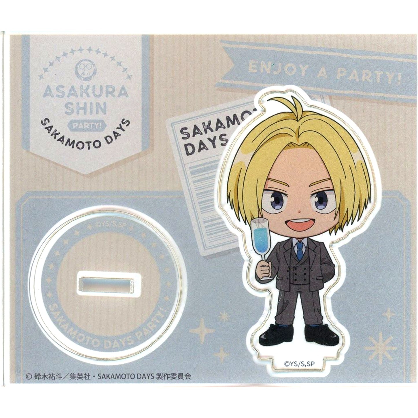 Shin Asakura Acrylic Stand PARTY Ver. Sakamoto Days [USED]