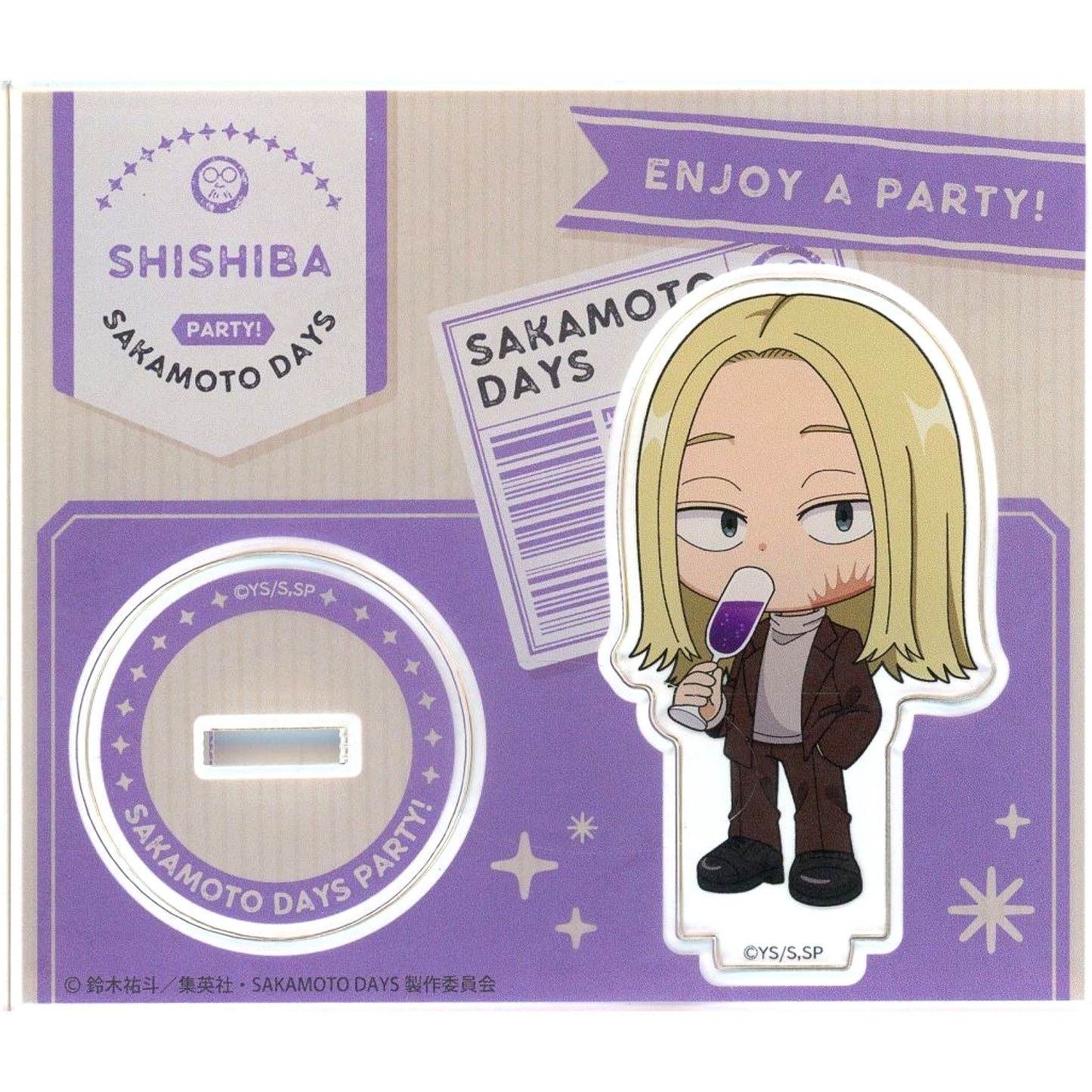 Shishiba Acrylic Stand PARTY Ver. Sakamoto Days [USED]