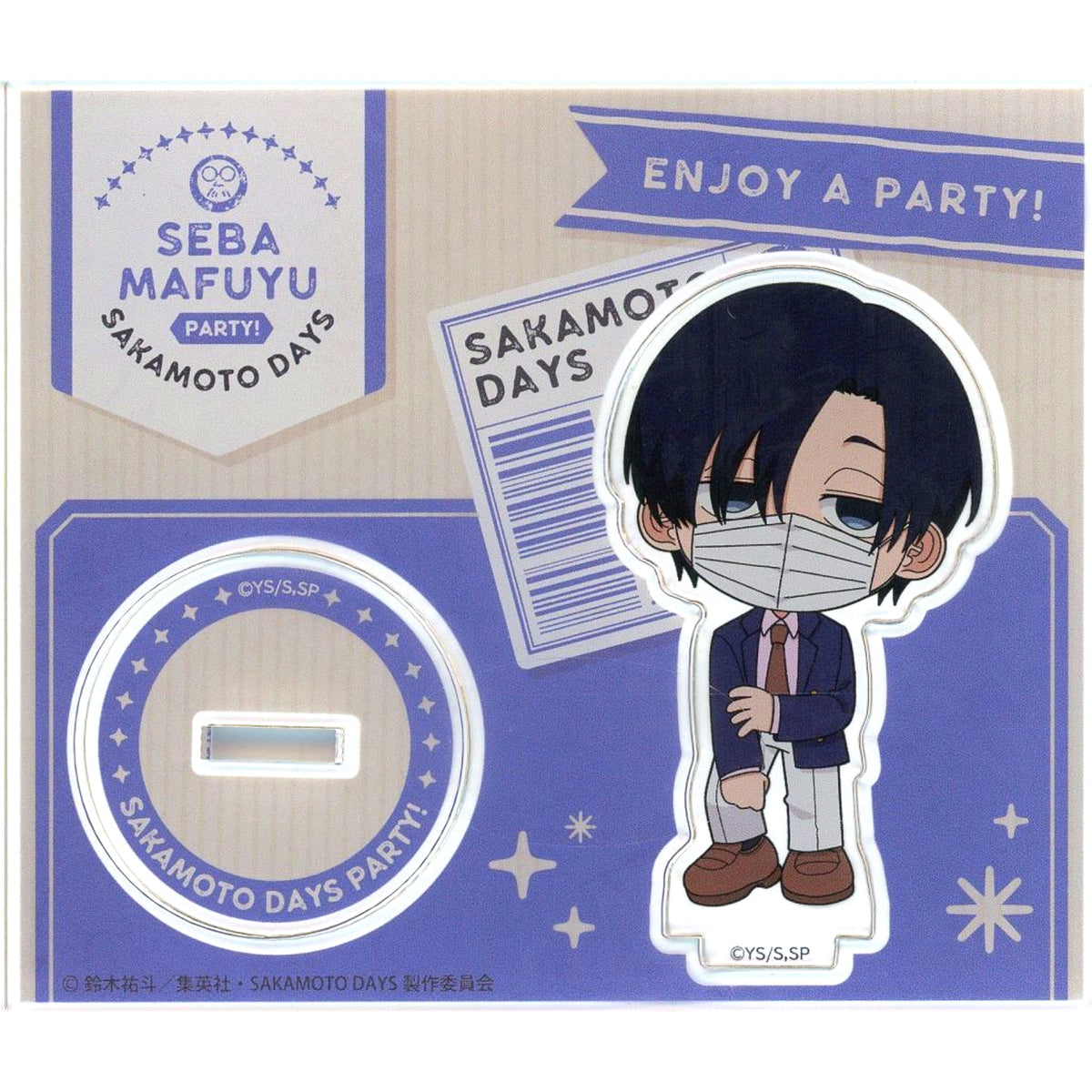 Mafuyu Seba Sakamoto Days Acrylic Stand Party Ver. [USED]
