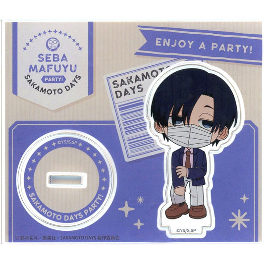 Mafuyu Seba Sakamoto Days Acrylic Stand Party Ver. [USED]