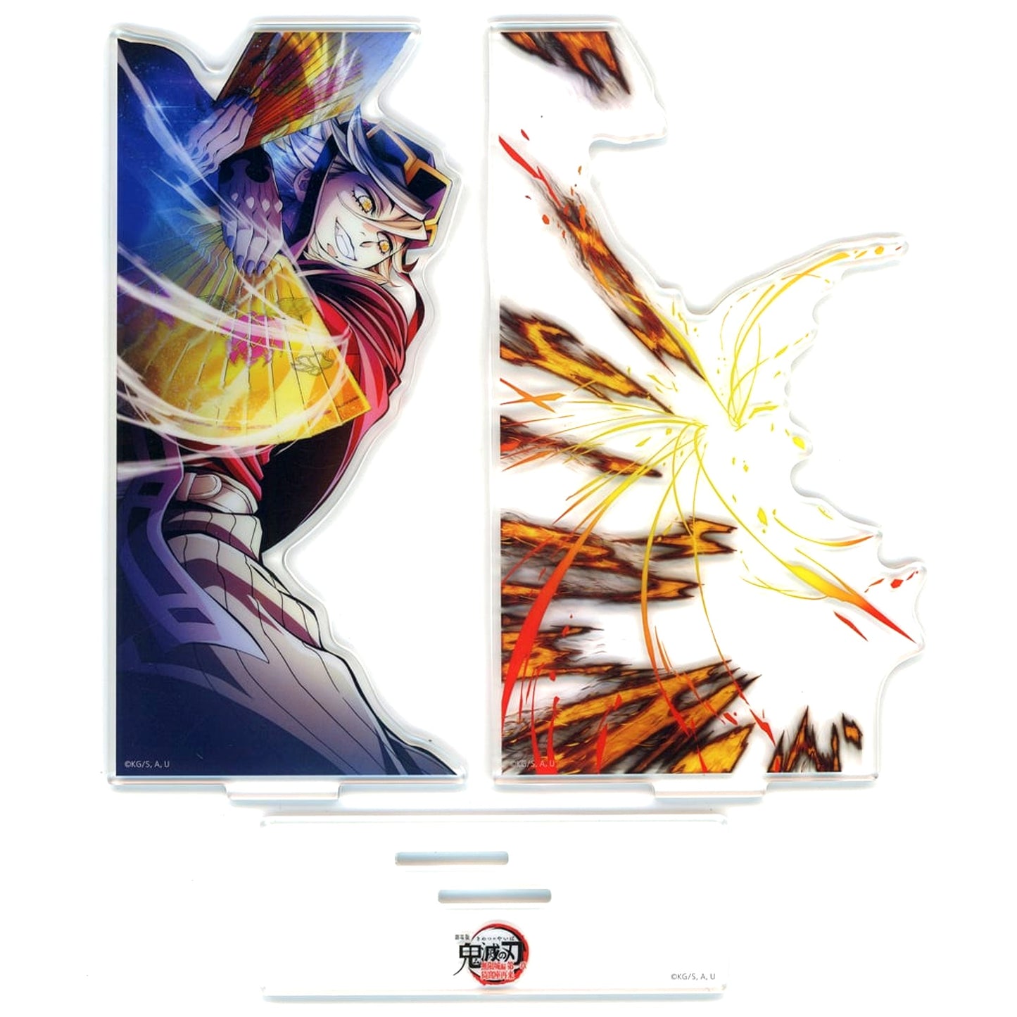Doma Layered Acrylic Stand Demon Slayer The Movie Infinity Castle Arc Chapter 1 Akaza Returns 4th Key Visual WEBSHOP Lottery Shinobu vs Doma Prize B [USED]