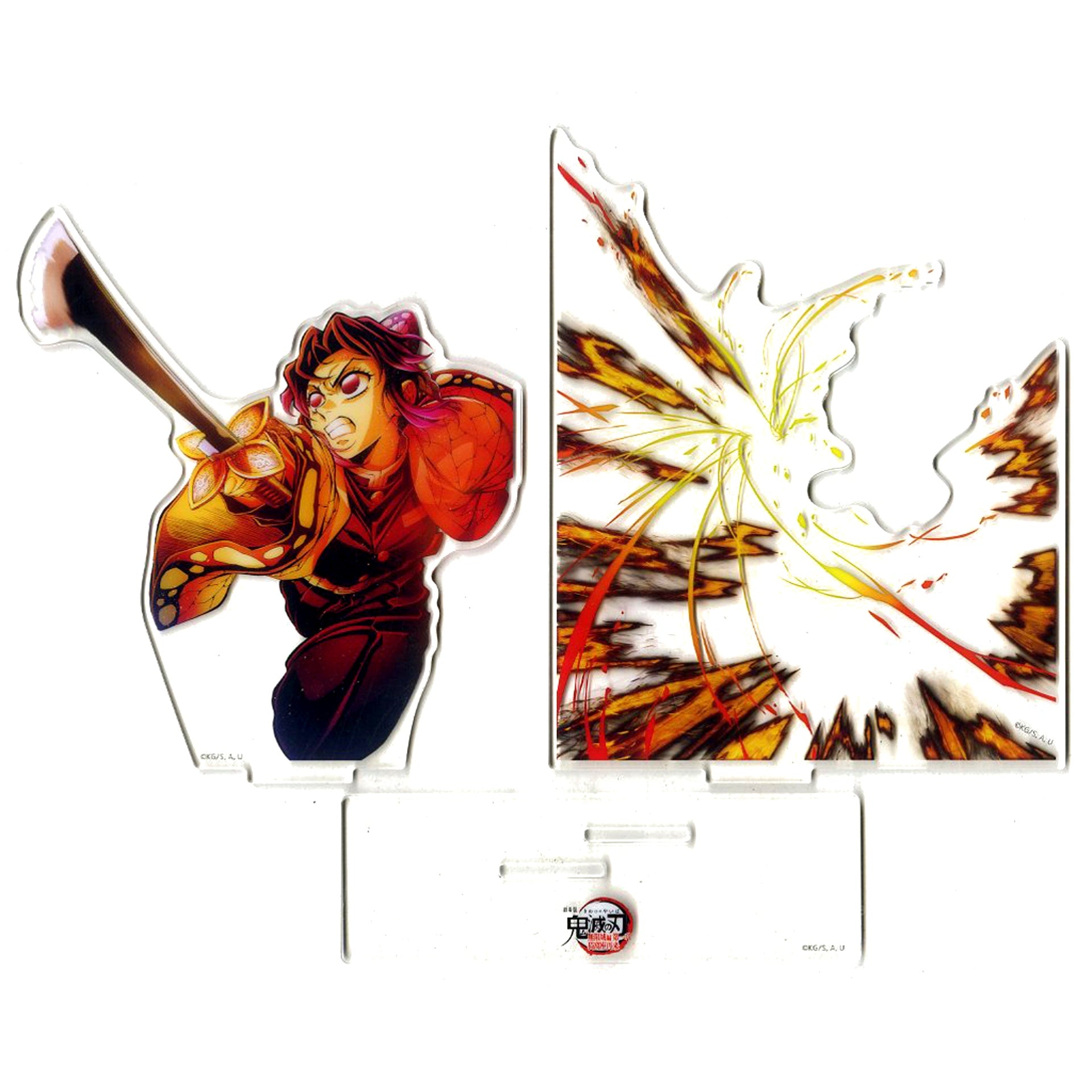 Shinobu Kocho Layered Acrylic Stand Demon Slayer The Movie Infinity Castle Arc Chapter 1 Akaza Returns 4th Key Visual WEBSHOP Kuji Shinobu vs Doma Prize B [USED]