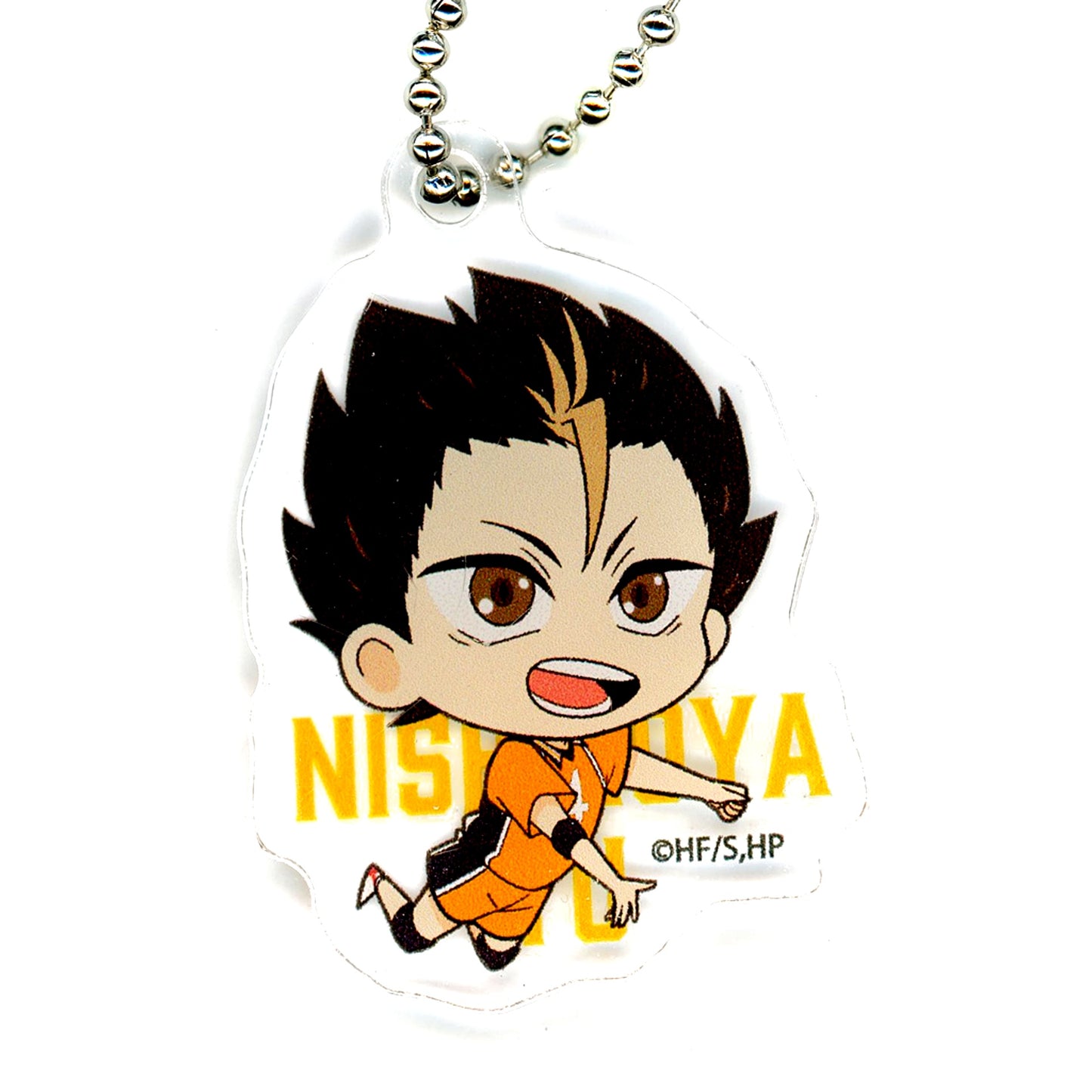 Yu Nishinoya Haikyu!! Road to Victory Cafe Acrylic Keychain A [USED]