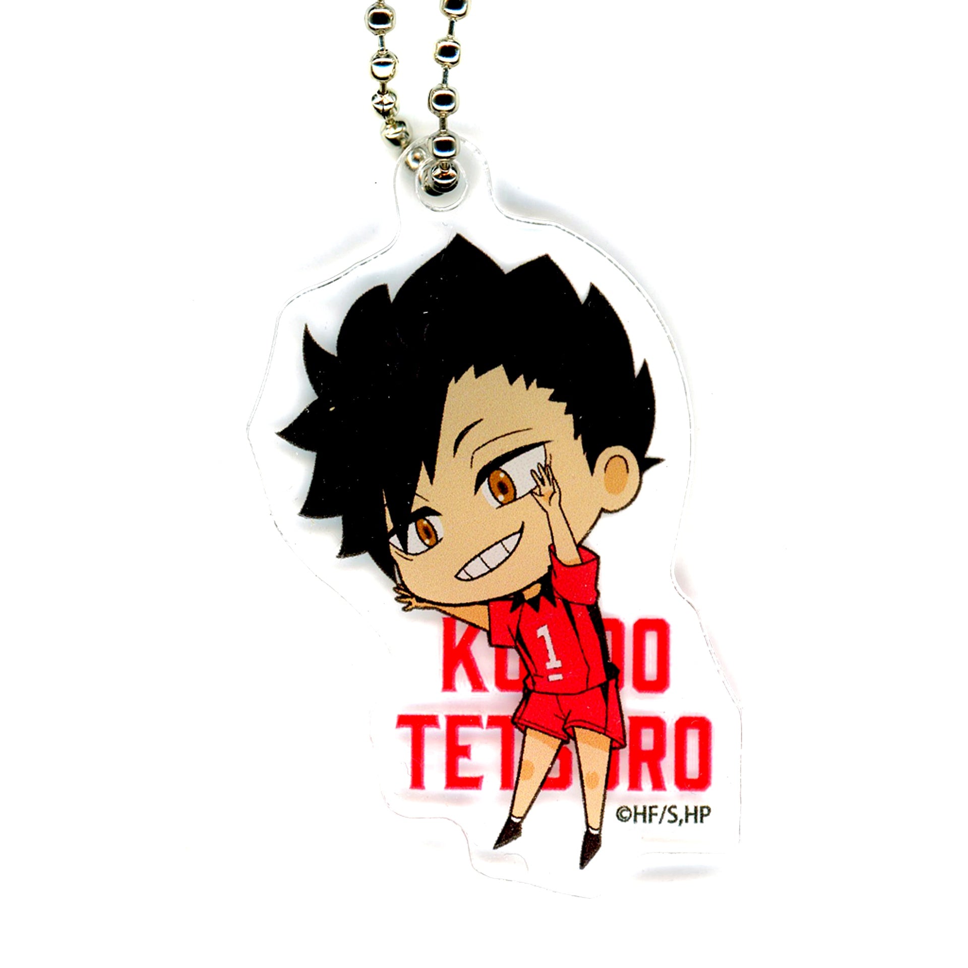Tetsuro Kuroo A Haikyu!! Path to Victory Cafe Acrylic Keychain [USED]